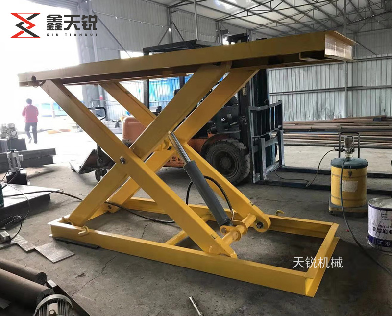 武威单剪叉固定式液压升降机